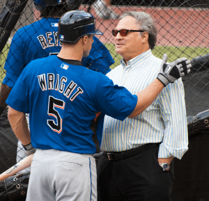 David Wright and Jeffrey Loria